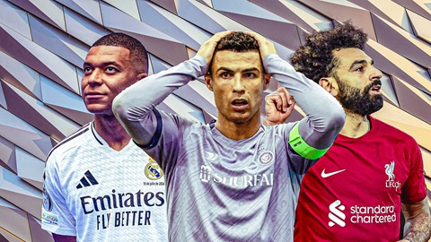  Top 5 cầu thủ không xăm mình xuất sắc nhất thế giới: Ronaldo sánh vai Salah
